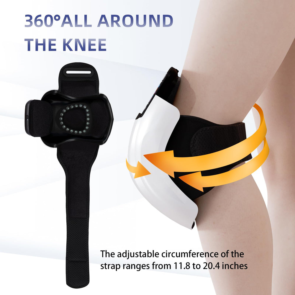 SUPBAND Knee Massager secure wrap around knee, elbow, or shoulder.