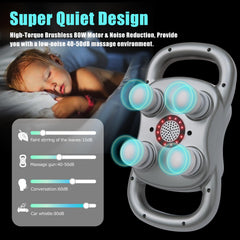 SUPBAND massage gun leg session aids circulation and relaxation
