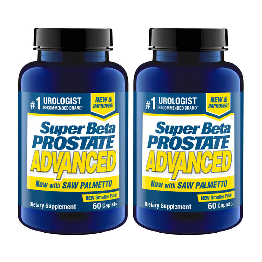 SUPER BETA PROSTATE bottle pour for easy daily bladder support