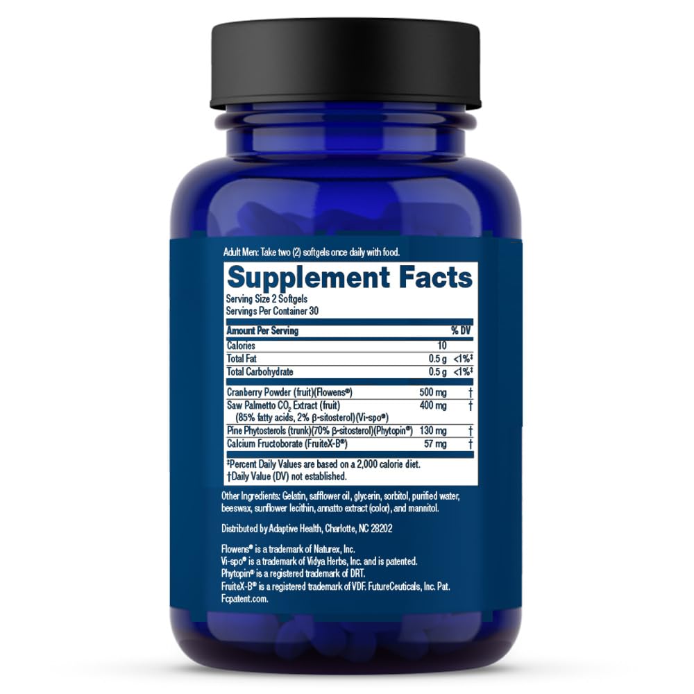 SUPER BETA PROSTATE Max capsules close-up highlighting clinically studied ingredients.