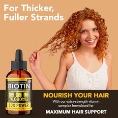 Super Natural Goods label ingredients panel highlights the biotin and collagen formula.