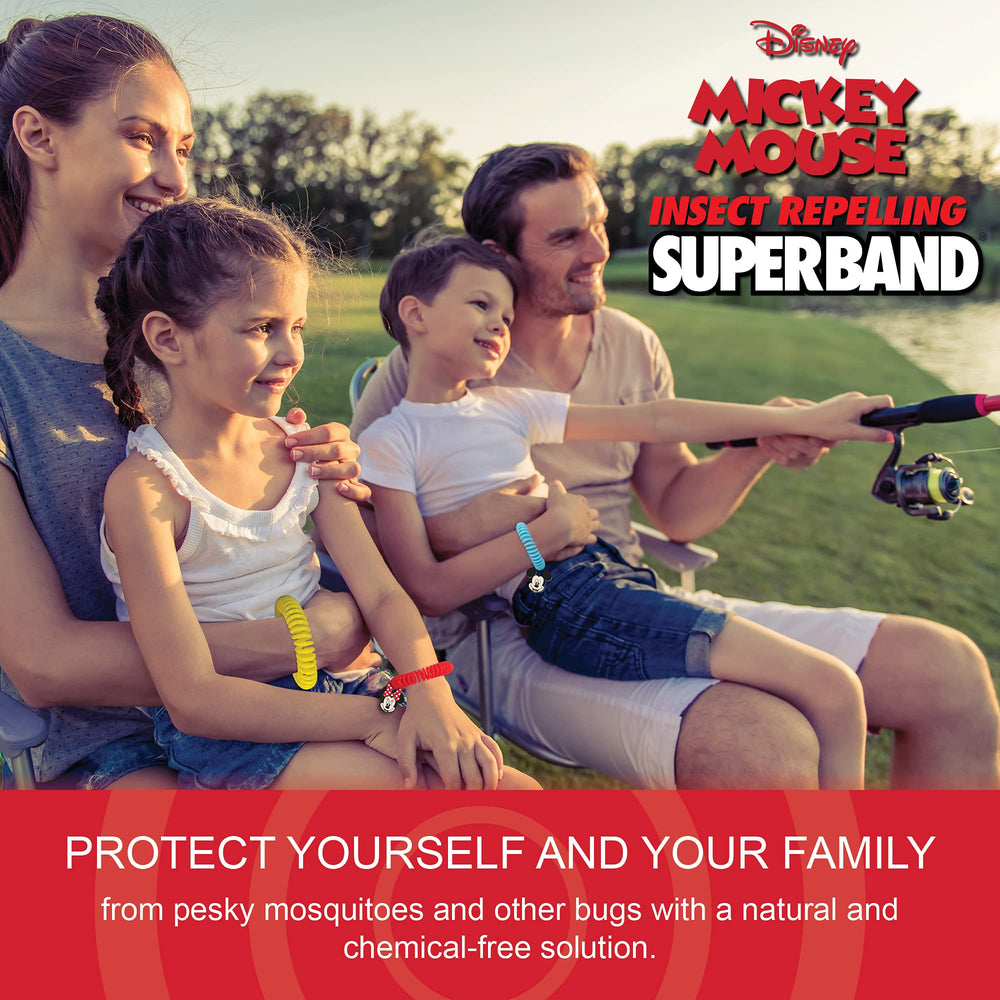 Outdoor scene with kids wearing bracelets at a park or beach.