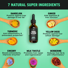 SuperBonsai Super Liver Support daily-use bottle supports a simple routine.