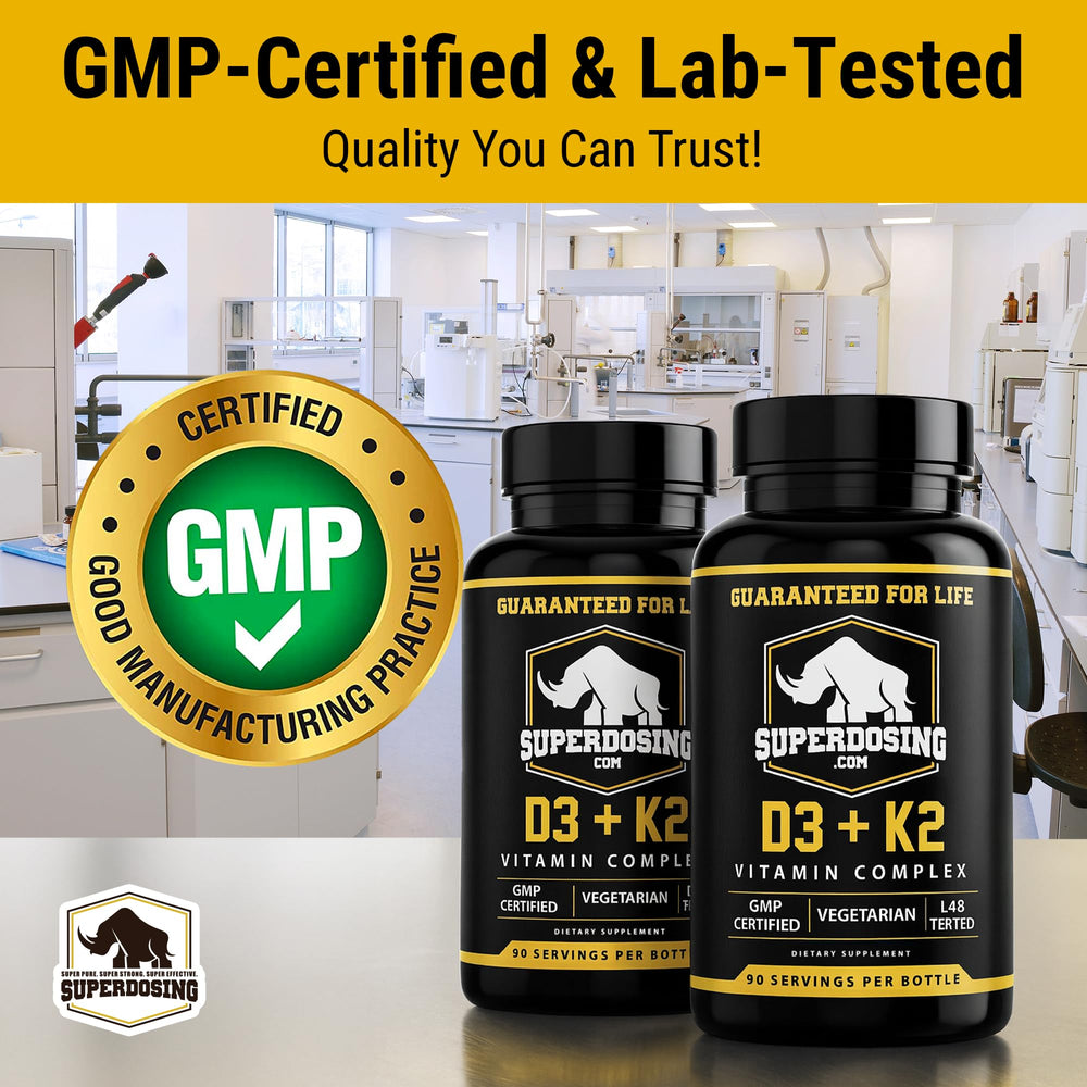 Close-up packaging highlights 270-day supply and two-in-one formula