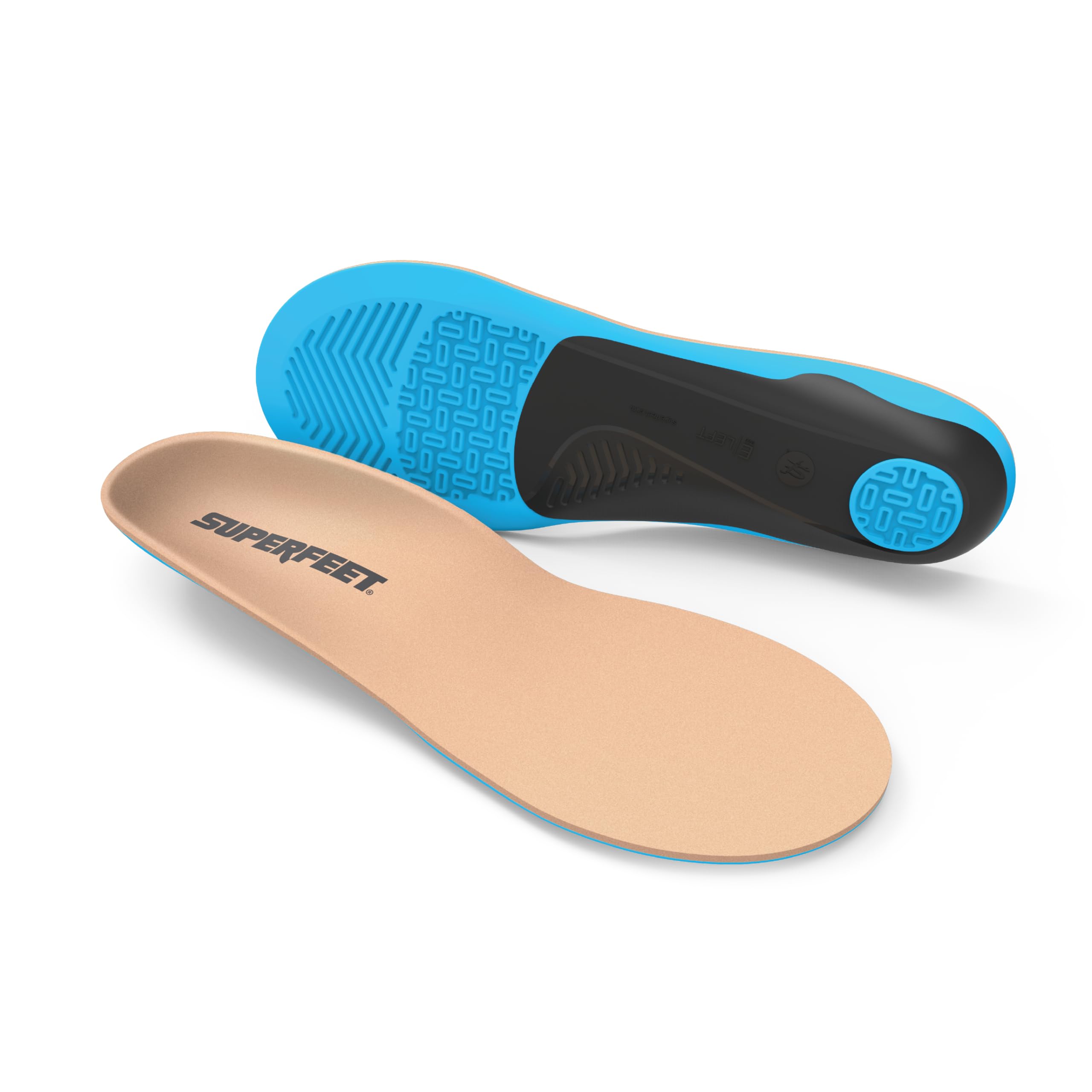 Superfeet Everyday Pressure Relief insoles inside a shoe for all-day comfort