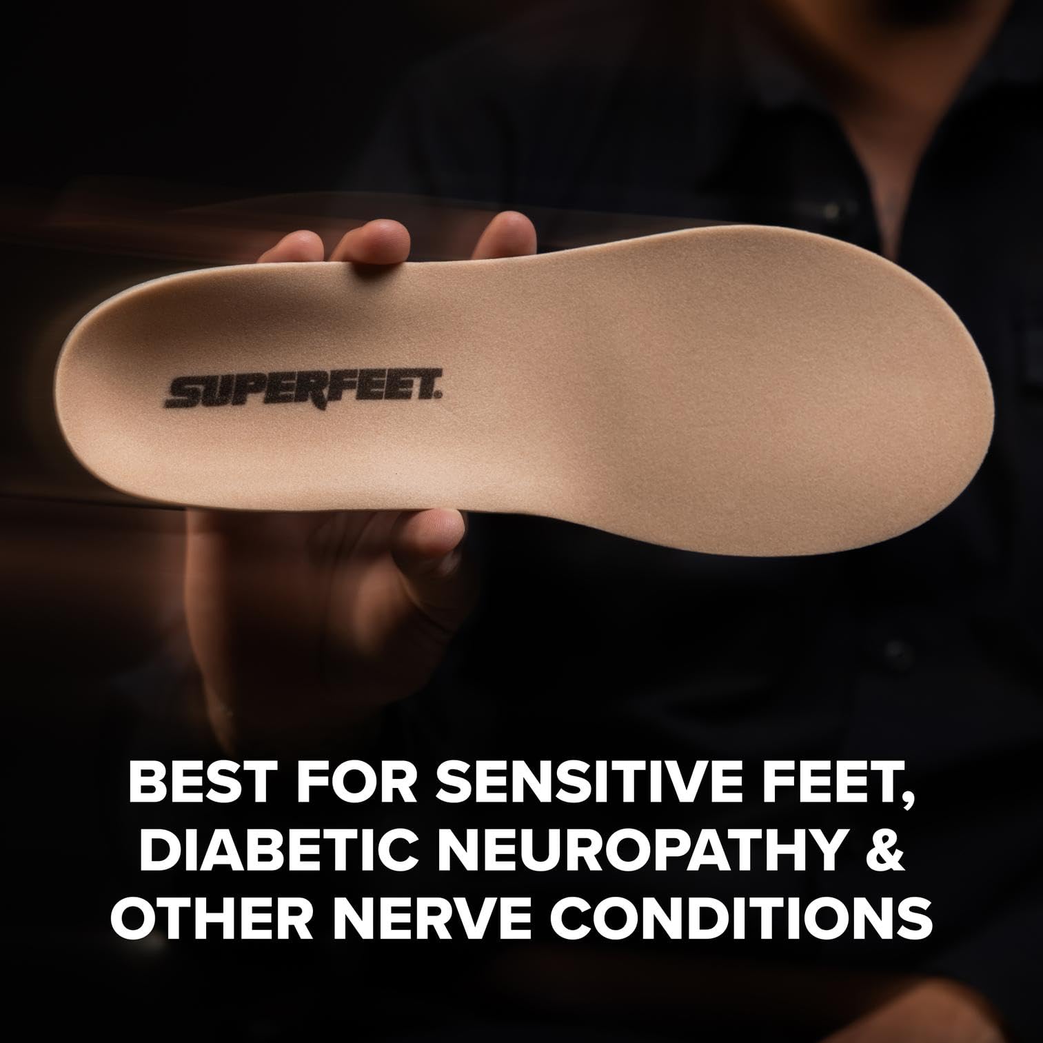 Trim-to-fit design replaces old insoles for work, walking, and casual shoes.