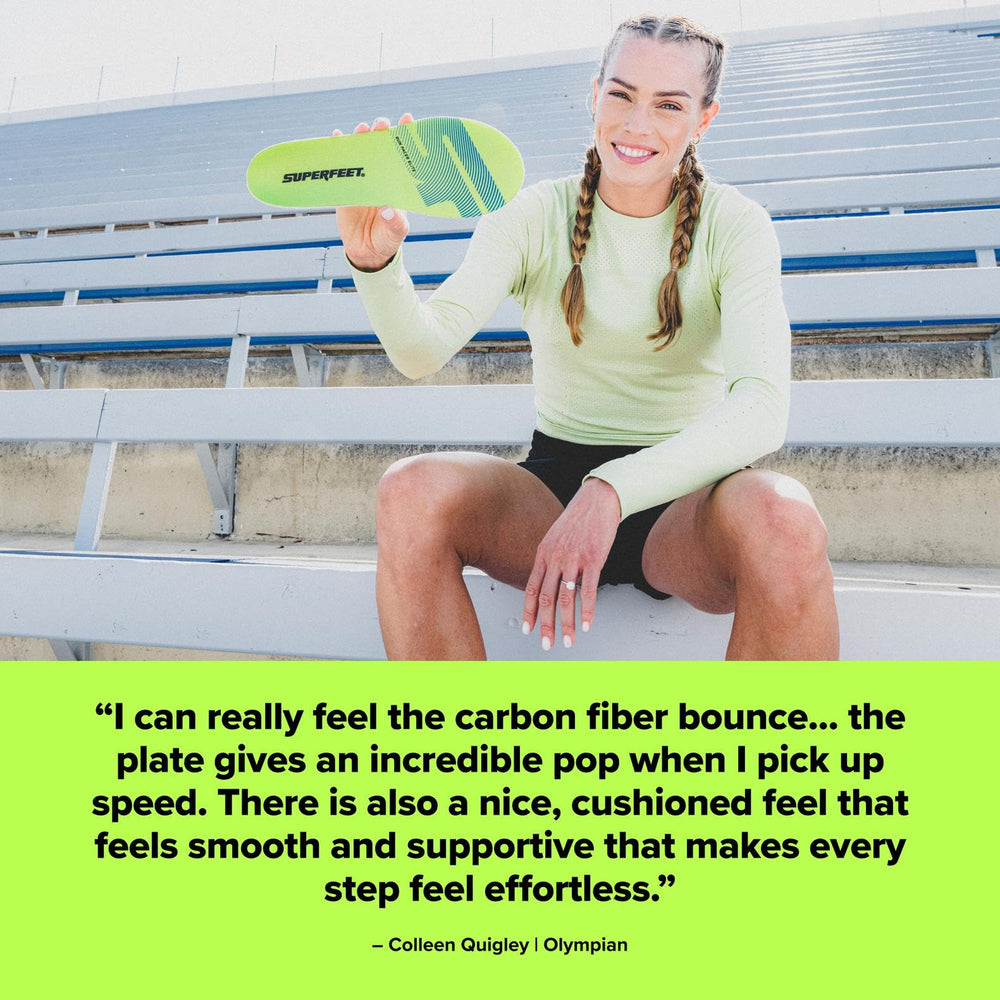 Sculpted heel cup providing stability on acceleration and uneven surfaces