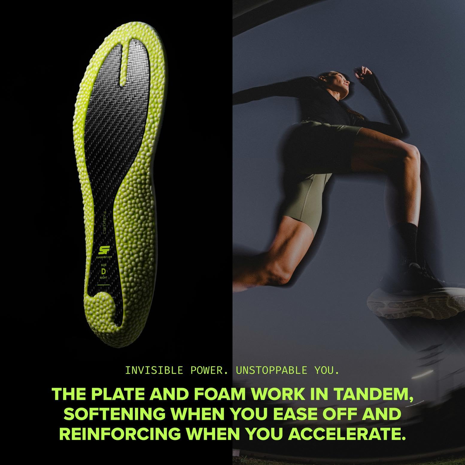 Ideal for tempo runs and race-day performance in compatible shoes