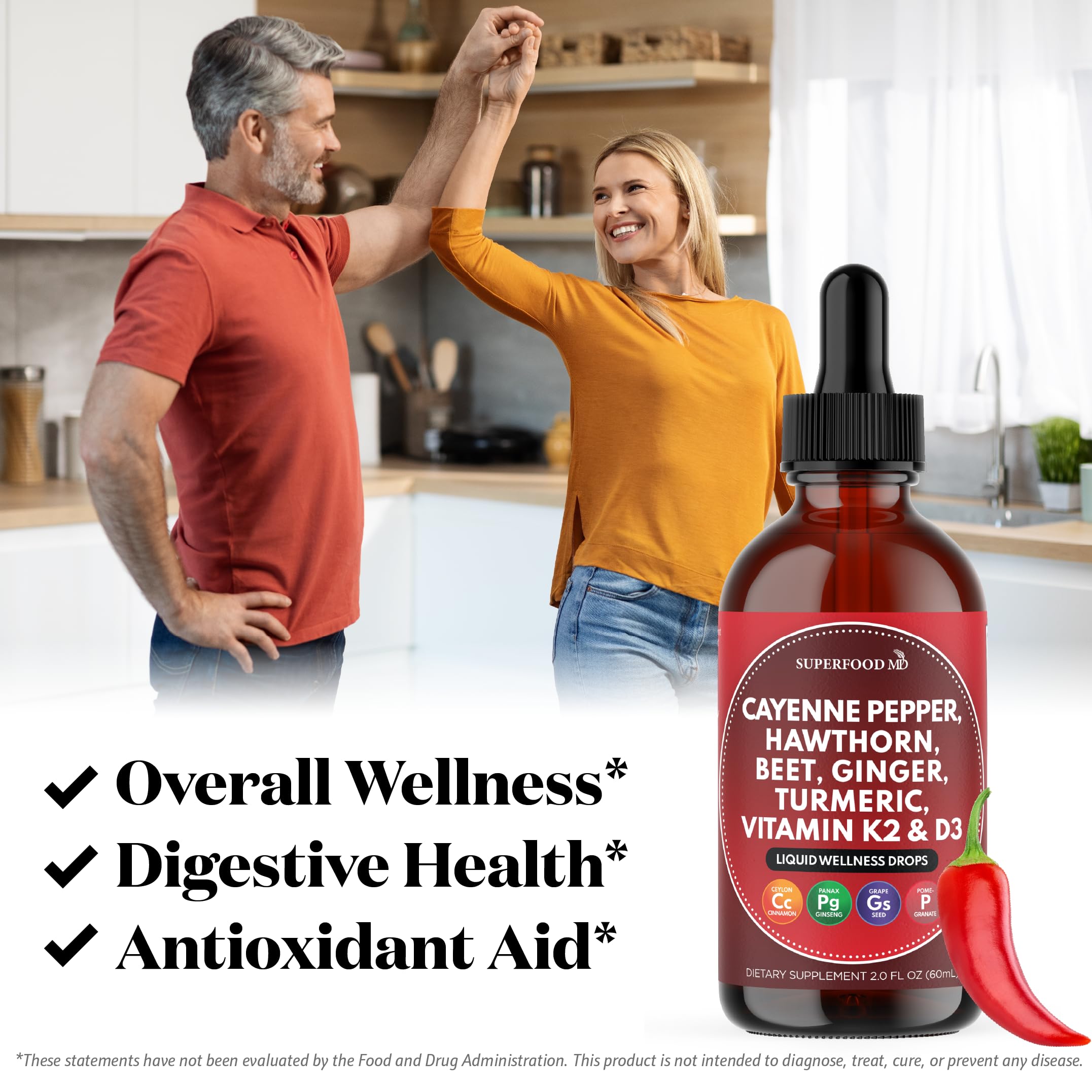 Superfood MD beet root powder liquid image showing earthy color and natural energy.