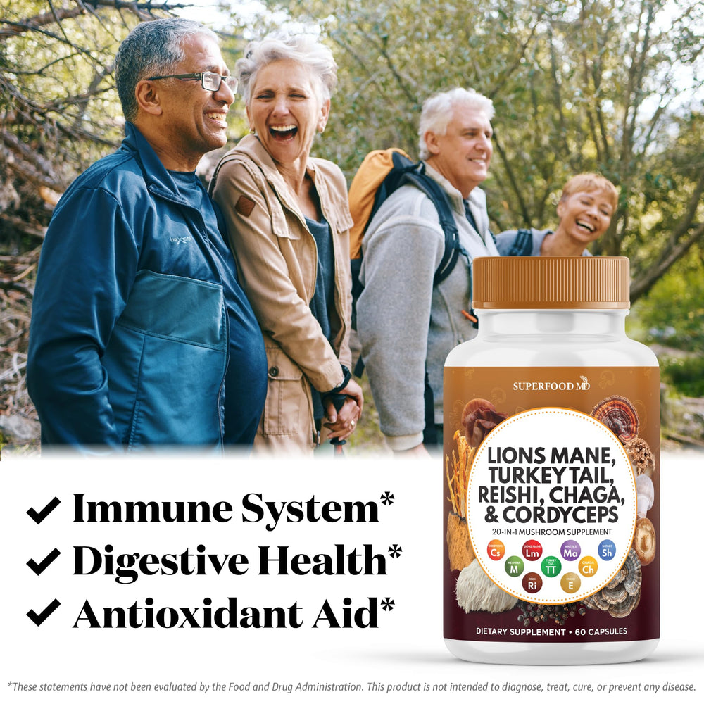 Superfood MD Marshmallow Root capsules for digestive comfort