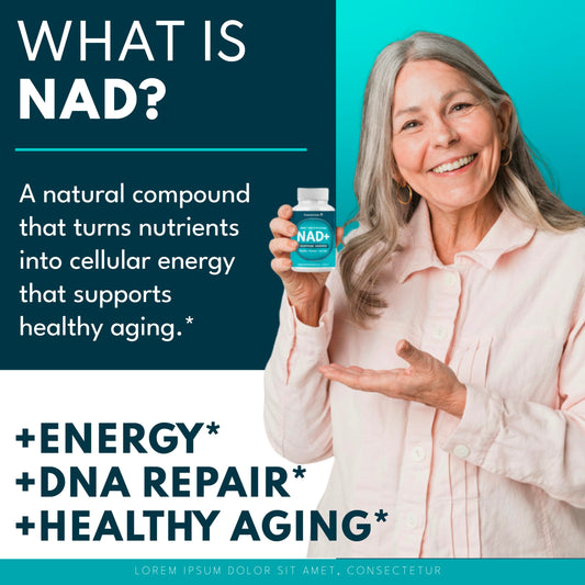 Superfood MD NAD+ capsule close-up highlighting convenient supplementation.