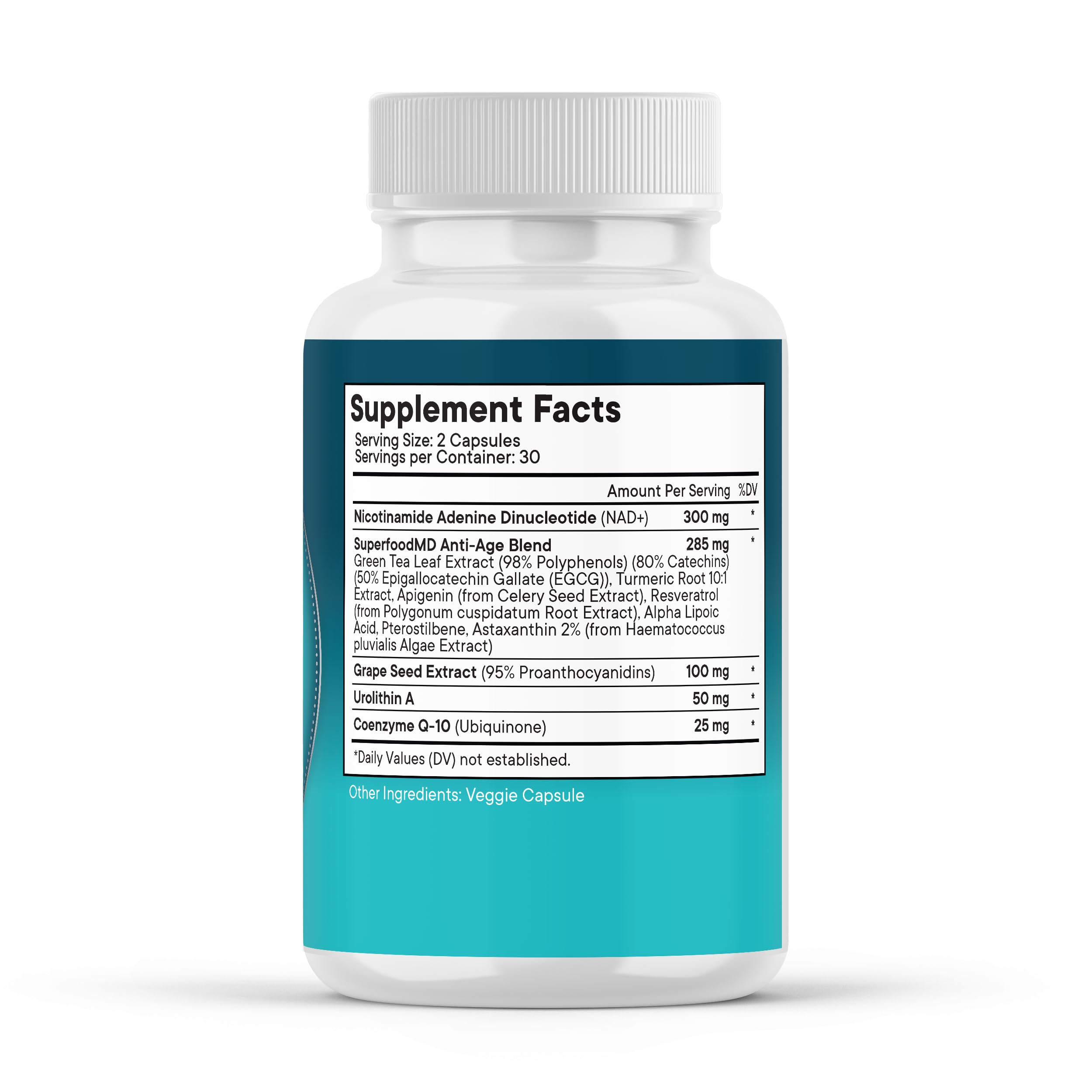 Superfood MD NAD+ US-made manufacturing facility emblem underscores safety and quality
