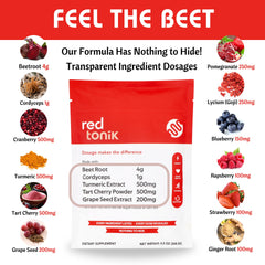 SUPERGREEN TONIK Berry flavor powder tub showing inviting color and label.