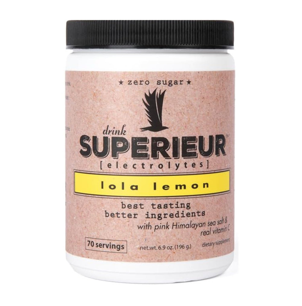 Magnesium from inland sea water supports natural minerals in the Lola Lemon powder.