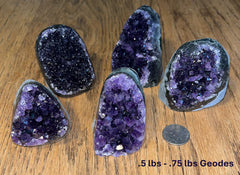 Superior amethyst geode with Selenite wand bonus for pairing.