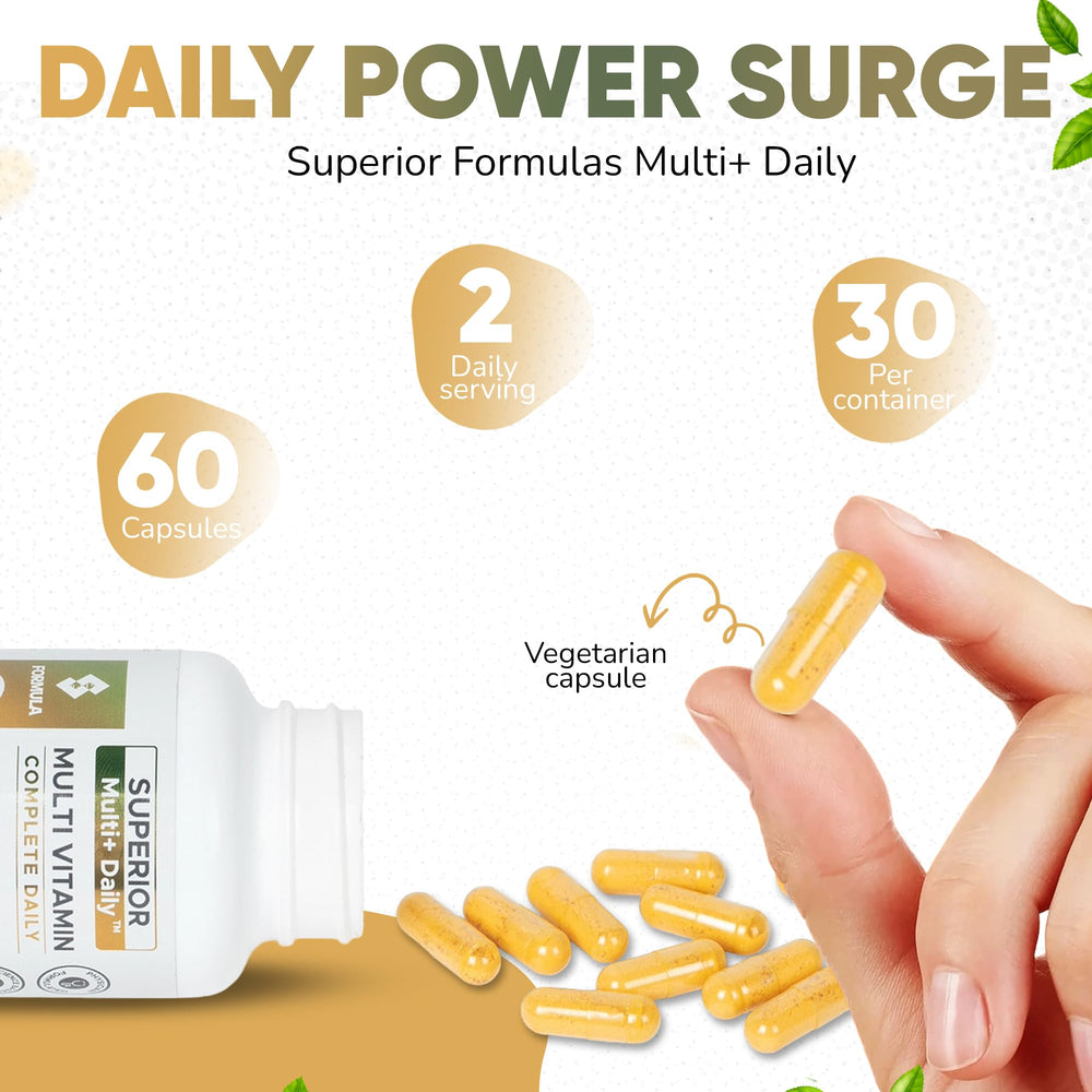 Superior Formulas LLC third-party tested potency image communicates purity and safety assurance.