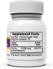 Superior Source B-12 dissolving tablets rapid-release box emphasizes convenient daily use