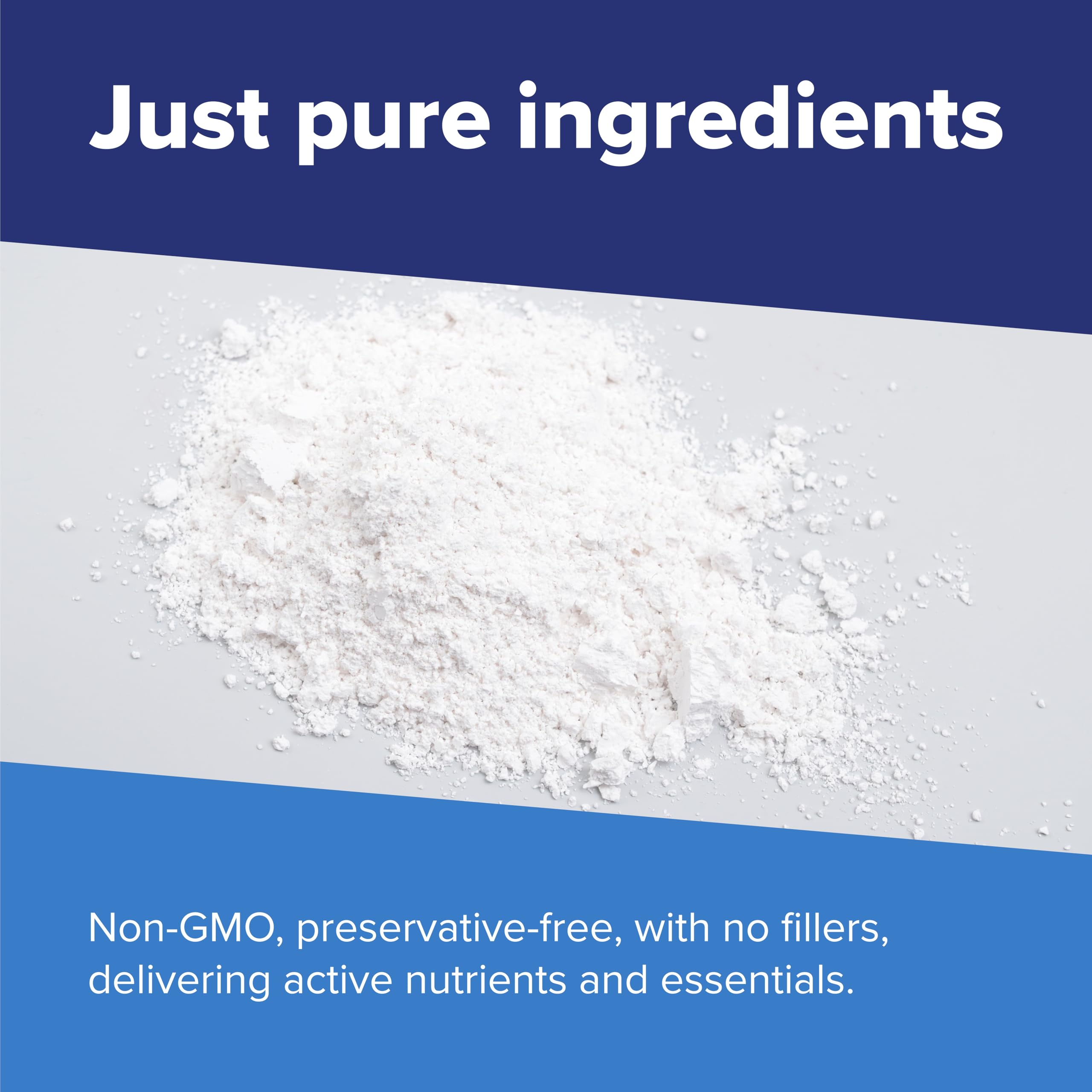Tub close-up highlights clean, dye-free formula of Superior Source Creatine HMB.