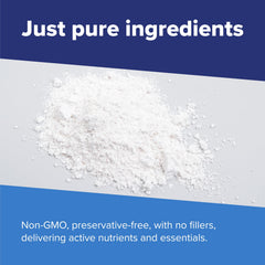 Tub close-up highlights clean, dye-free formula of Superior Source Creatine HMB.