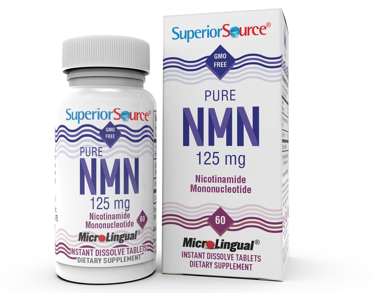 Superior Source NMN stabilized tablets ready for daily use.
