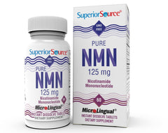 Superior Source NMN stabilized tablets ready for daily use.