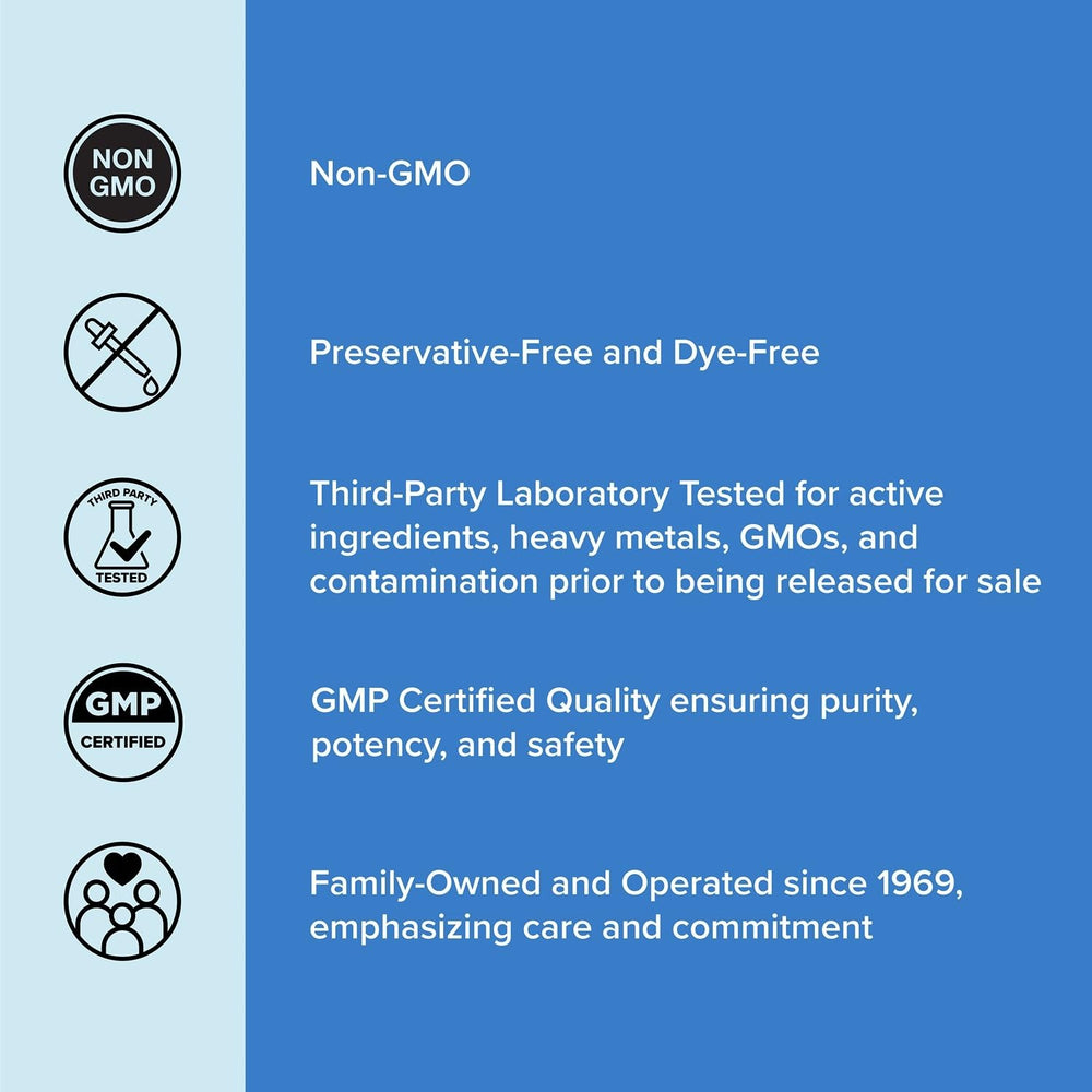 Non-GMO claim shown on label highlights clean ingredient standards.