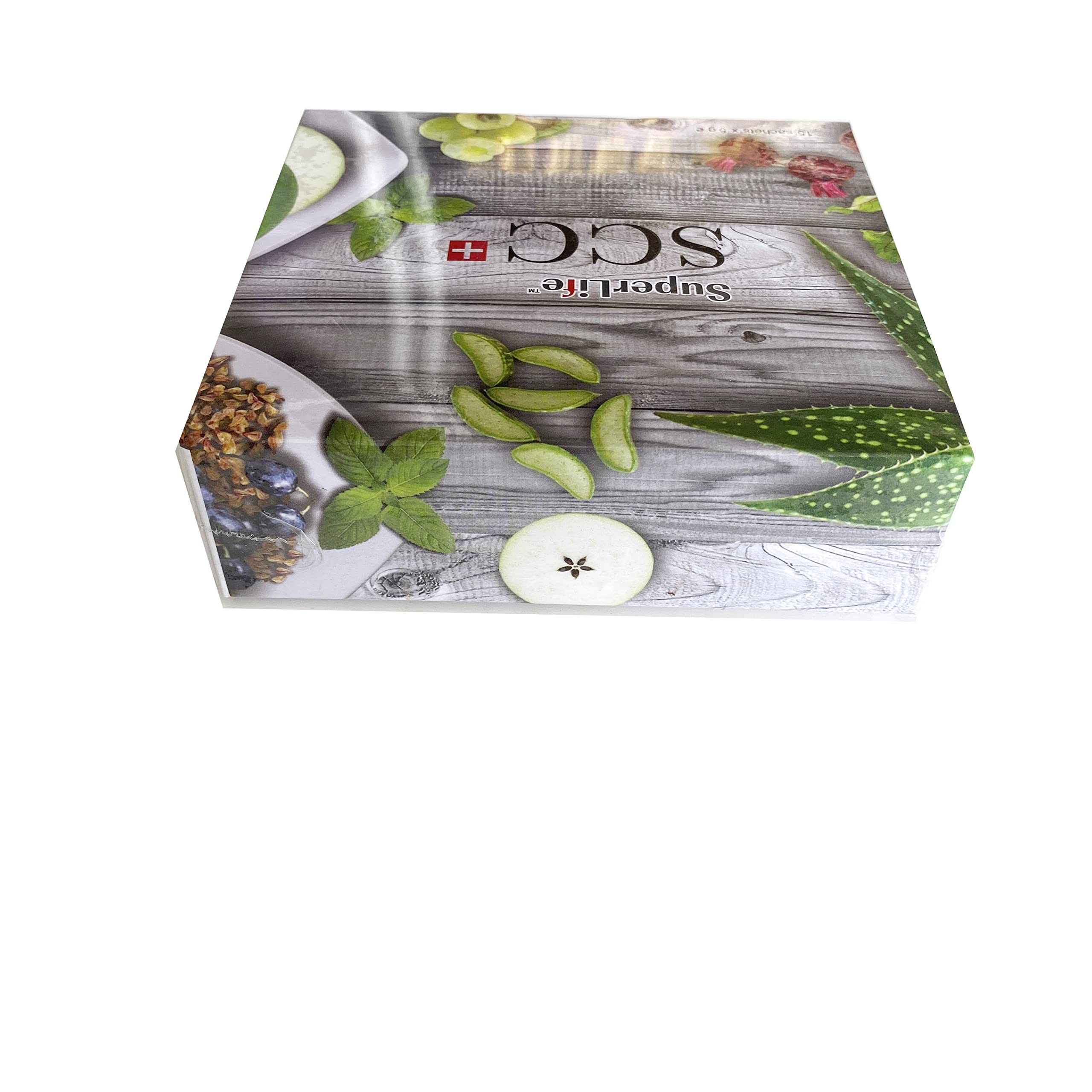 Packaging and label of Superlifeworld SCC+ supplement