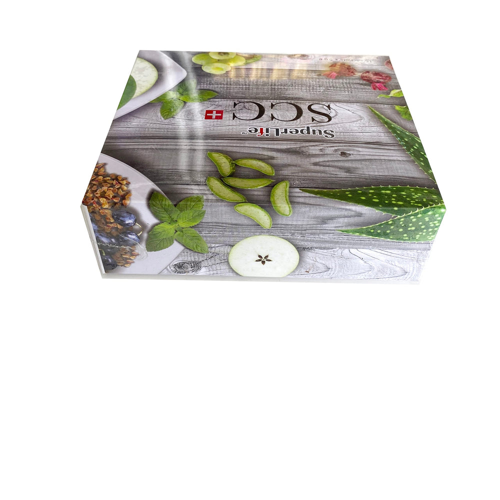 Packaging and label of Superlifeworld SCC+ supplement