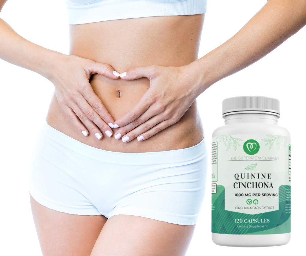 The Supermom bottle with digestive support graphic shows gut-friendly benefits.