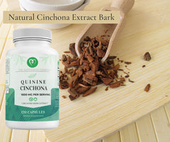 The Supermom Quinine bark ingredients label emphasizes natural, gluten-free formulation.