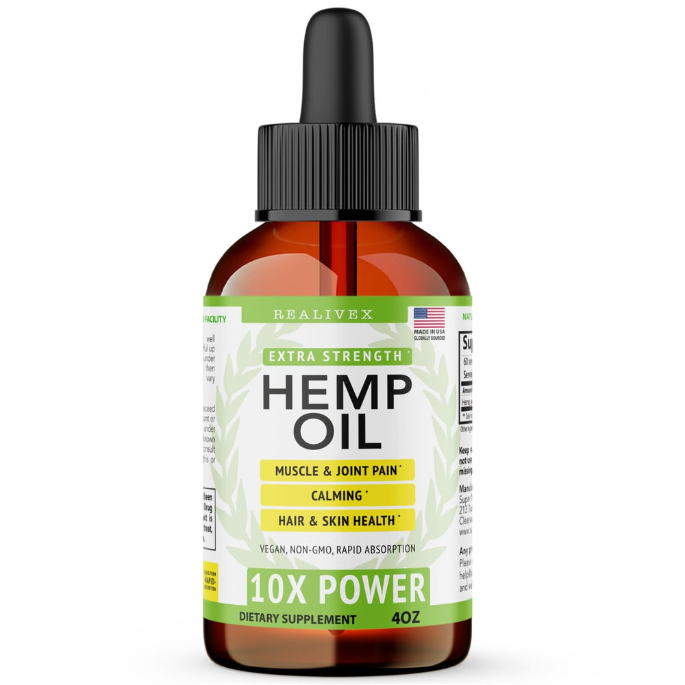 Super Natural Goods Hemp Oil bottle for daily wellness and easy integration.