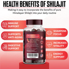 SUPERNUTRIALS Shilajit Gummies close-up highlights texture and potency for daily vitality.