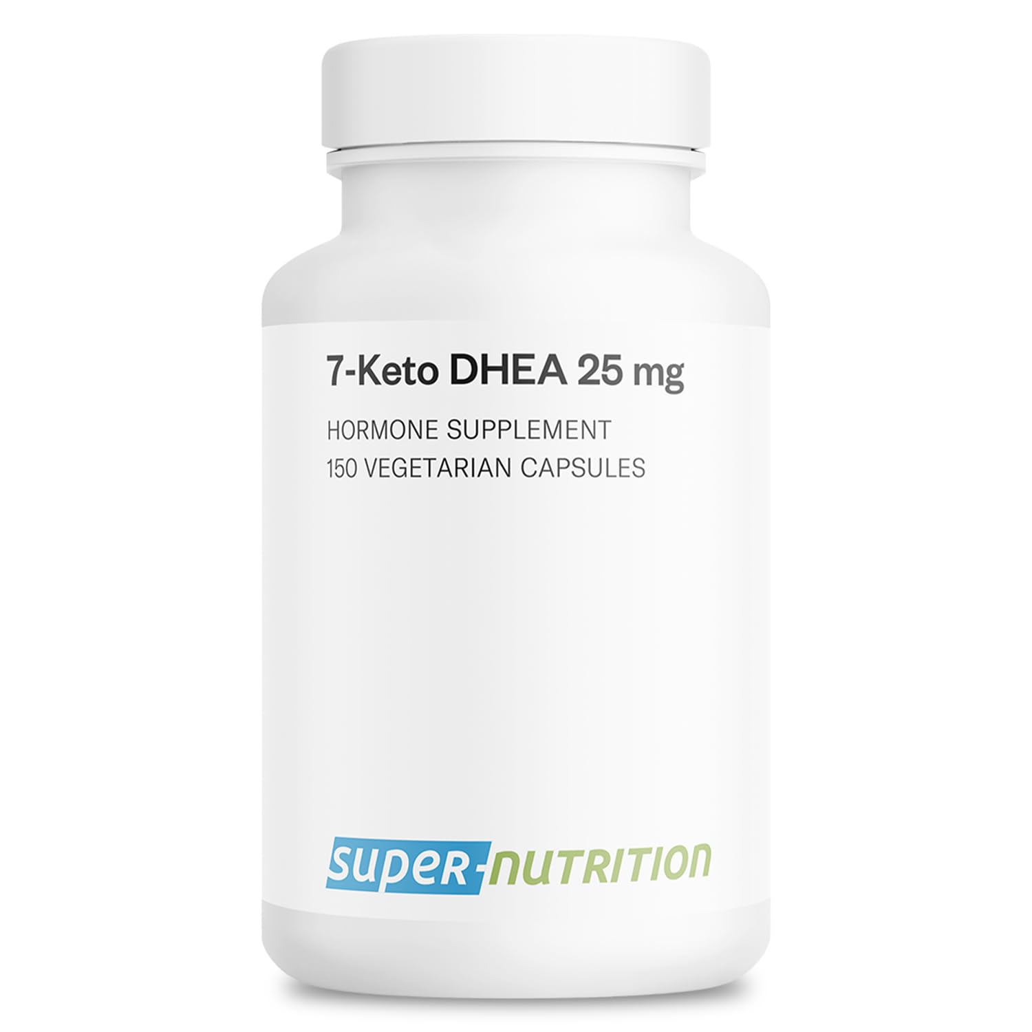 Supersmart 7-Keto DHEA bottle front promoting daily wellness routine