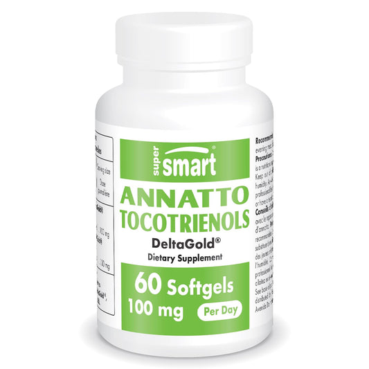 Supersmart Annatto Tocotrienols bottle front view showing product name
