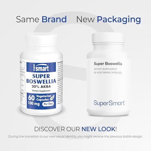 Supersmart Boswellia capsules ready for daily intake.