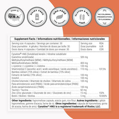 Supersmart bamboo extract illustration underlines silicon support for structural strength