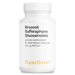 Supersmart broccoli sulforaphane bottle for easy daily capsule routine