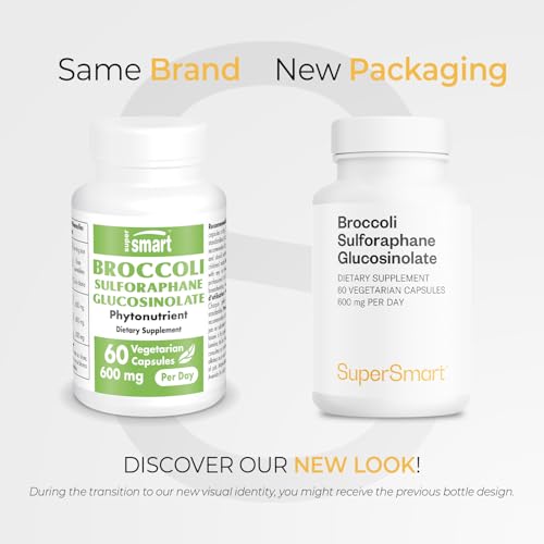 Supersmart broccoli sulforaphane capsules for convenient daily use
