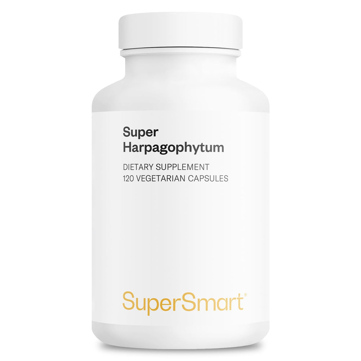 Supersmart Devil's Claw bottle front for daily wellness routine.