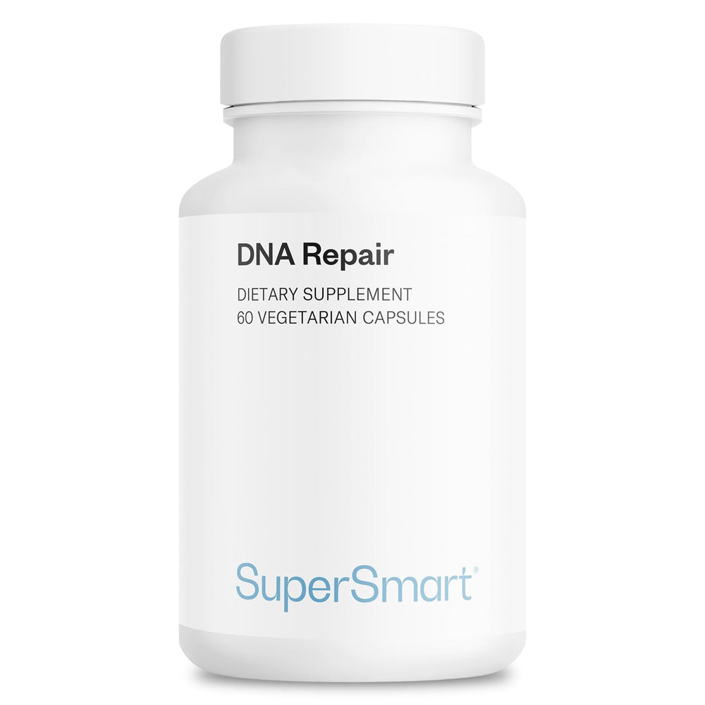 Supersmart DNA Repair advanced formula bottle with capsules for daily antioxidant support