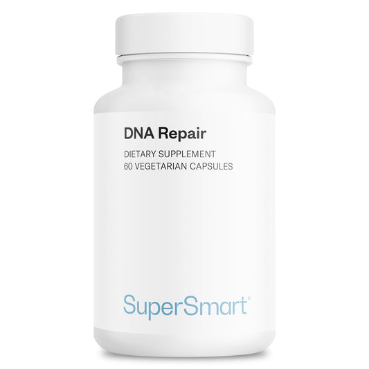 Supersmart DNA Repair advanced formula bottle with capsules for daily antioxidant support