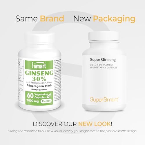 Supersmart ginseng capsule close-up illustrating easy daily intake