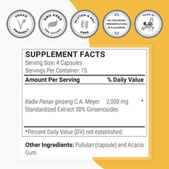 Supersmart ginseng extract powder texture indicates potency and purity