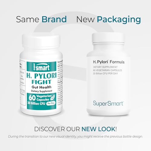 Supersmart label highlights Pylopass Lactobacillus reuteri strain.