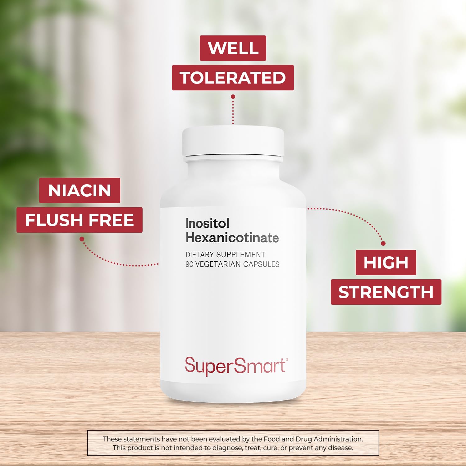 Supersmart IHN capsules close-up emphasizing vegan and soy-free attributes
