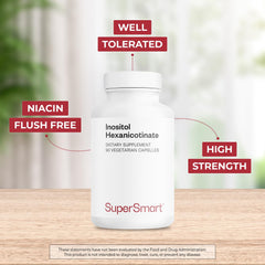 Supersmart IHN capsules close-up emphasizing vegan and soy-free attributes