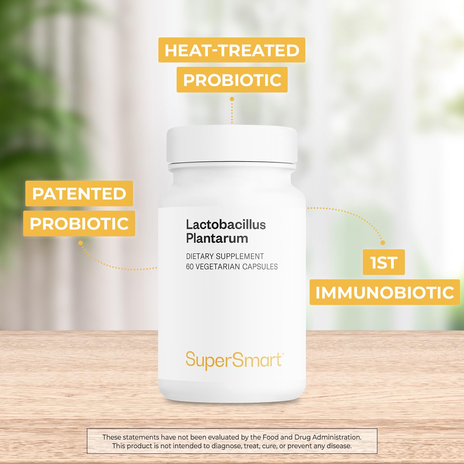 Supersmart Immuno-LP20 capsules in hand for easy daily intake.