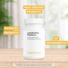 Supersmart Immuno-LP20 capsules in hand for easy daily intake.