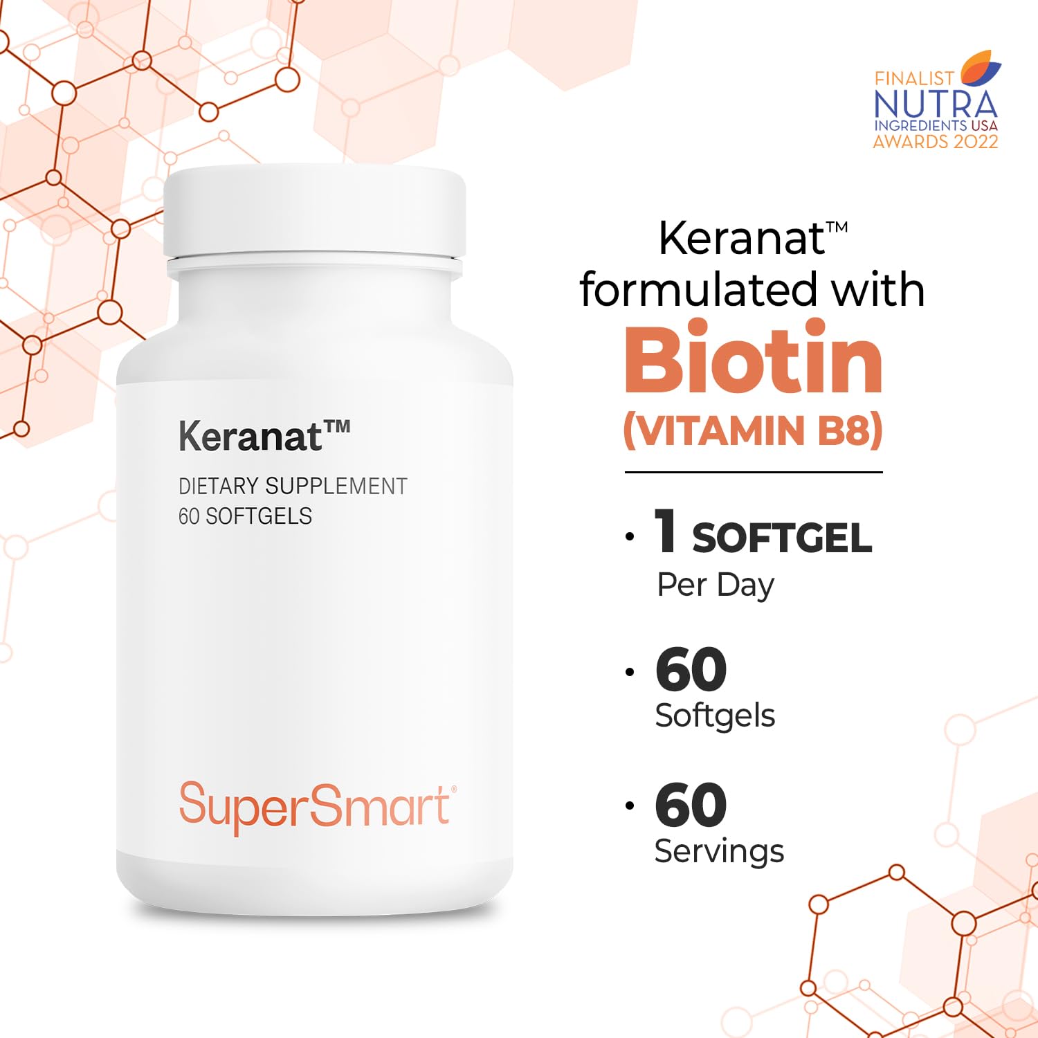 Keranat visual hints at potential hair growth and added volume.