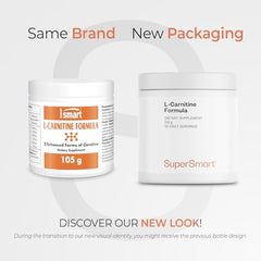 Supersmart L-Carnitine Formula pour ready to mix for quick absorption before workouts